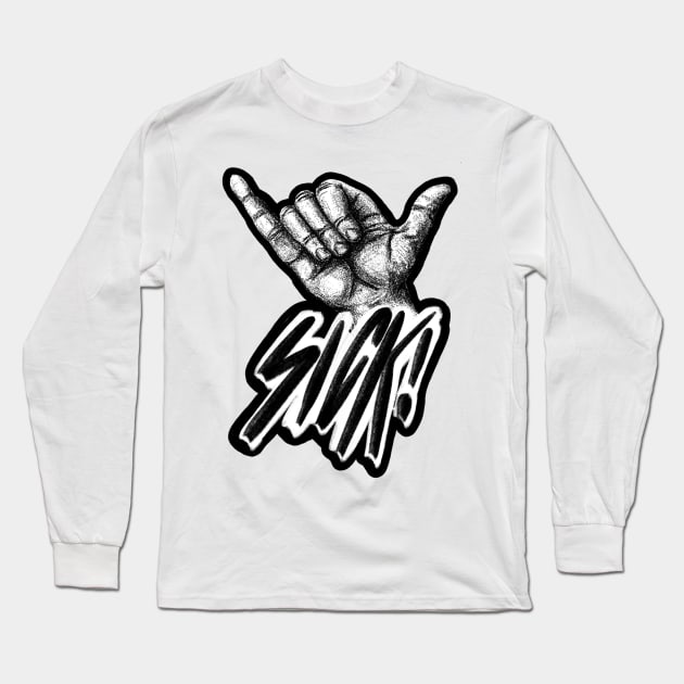 Sick! Long Sleeve T-Shirt by mattleckie